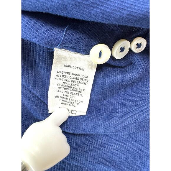 Alex Mill Wash And Go Button Down Shirt Mens Size XXL Blue Long Sleeve Cotton - Picture 7 of 7